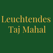 Leuchtendes Taj Mahal